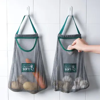 Экологически чистые складные сумки для покупок, Портативная сетка, Прозрачная сумка для покупок, Многоразовая карманная сумка для покупок