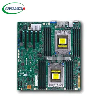 H11DSI EPYC Dual Freeship для серверной материнской платы REGECC Поддержка памяти DDR4 7742 7H72, 7601 7571 Процессоры работают хорошо