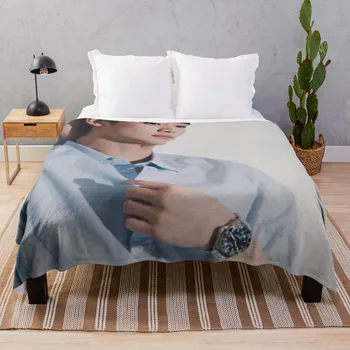 Ким Су Хен Пледовое Одеяло Термальные Одеяла Для Путешествий Свободное Одеяло Декоративное Одеяло Для Дивана
