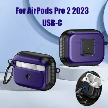 Чехол для наушников AirPods Pro USB C С надежным замком Чехол Для AirPods 3 3rd 2 1 Pro 2 2022 Чехлы Для Airpods Pro 2 2023 Чехлы Capa