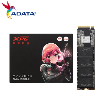 Внутренний Твердотельный накопитель ADATA XPG GAMMIX S50 PRO SSD NVMe M2 500GB 1TB PCIe4.0 PS5 M.2 2280 для настольных ноутбуков Со скоростью до 5000 Мбит/с.