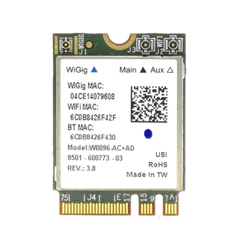 Беспроводная сетевая карта 4600 Мбит /с QCA9008 W0096AC + AD Wireless BT4.1 WIFI Card